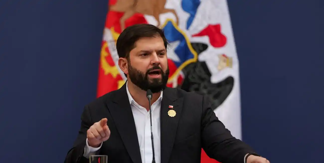 Gabriel Boric, presidente de Chile. Crédito: REUTERS/Pablo Sanhueza