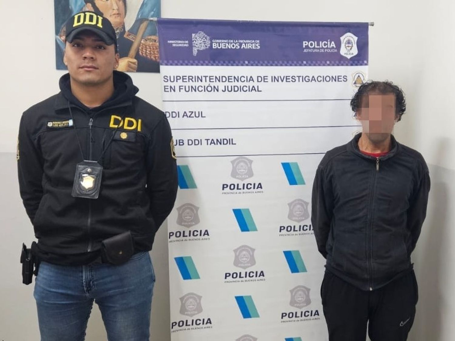 Parra fue detenido.