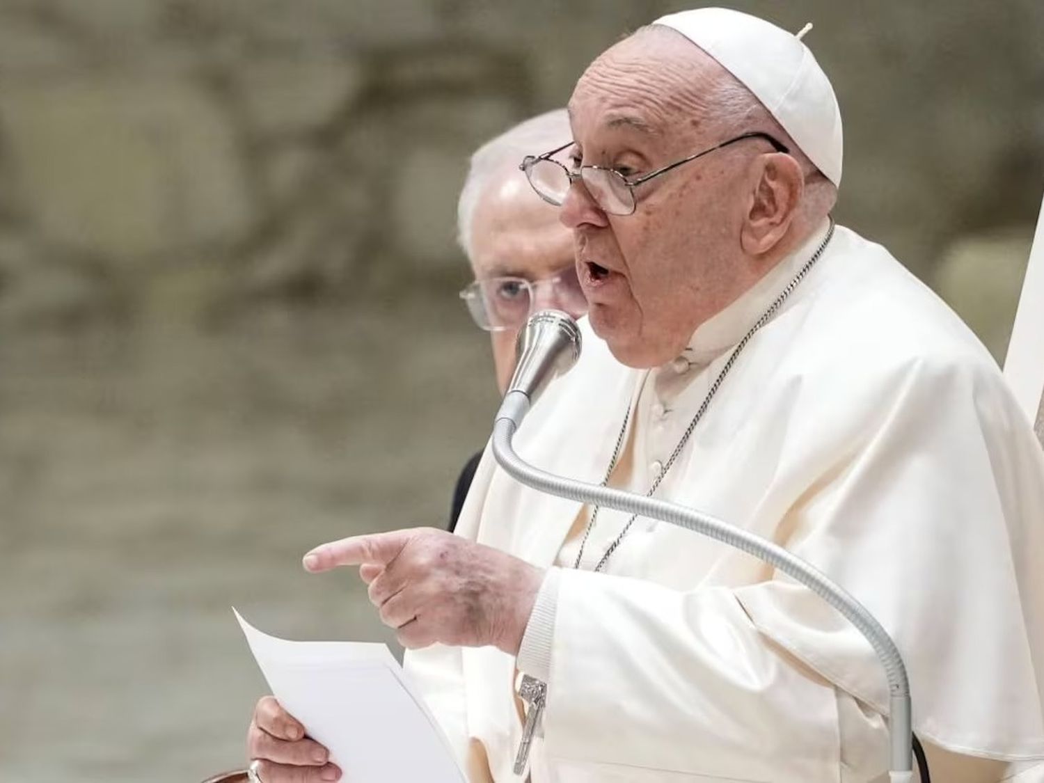 Mensaje de fe y esperanza: El papa Francisco volvió a expresarse desde el hospital Gemelli