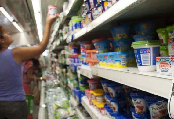 Los alimentos y bebidas presentaron una caída del 1,71 por ciento