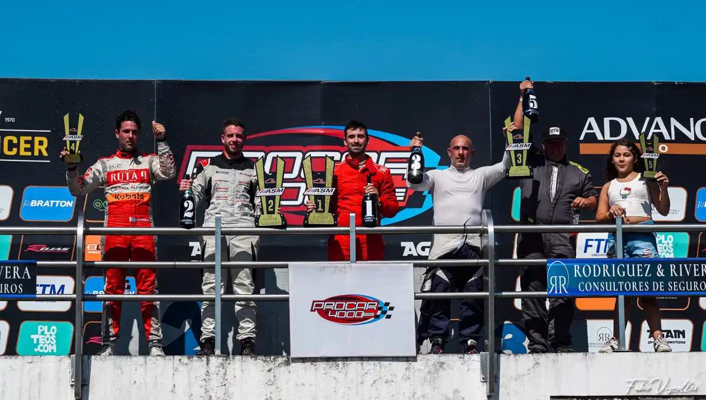 Emociones a tope: Juanchi Gárriz se sube al podio en La Plata