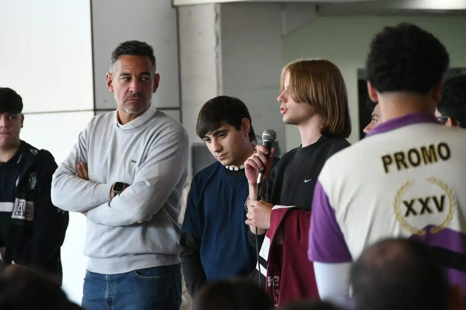 El legislador Miguel Siciliano trajo a la ciudad el programa “La Democracia al Aula”