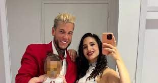 Melody Luz y Alex Caniggia mostraron por primera vez a su hija
