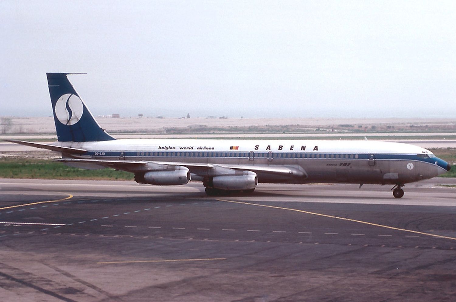 #TBT: Los vuelos de Sabena a Argentina, Canadá, Chile, Guatemala, México y Uruguay desde Bruselas en 1972