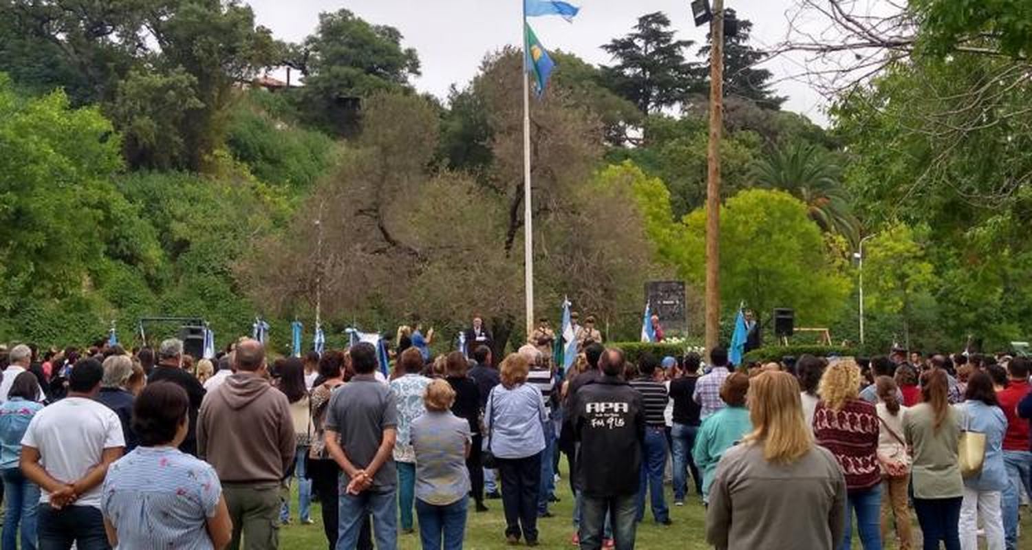 Hubo acto por  los 36 años de Malvinas