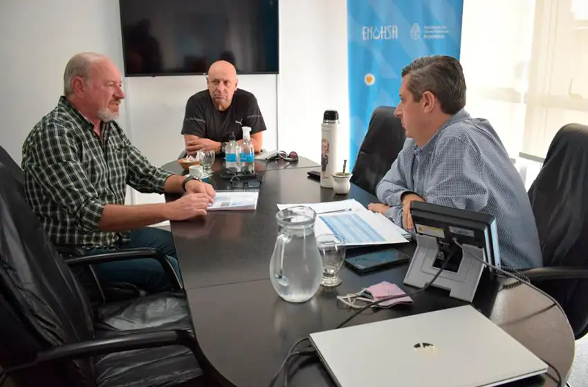 OSSE gestiona obras con Nación para ampliar el abastecimiento en barrios del sur
