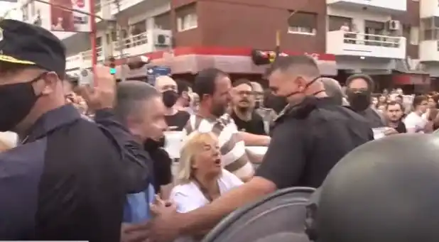 Crimen del kiosquero en Ramos Mejía: Indignación, tensión e incidentes en la marcha en pedido de justicia