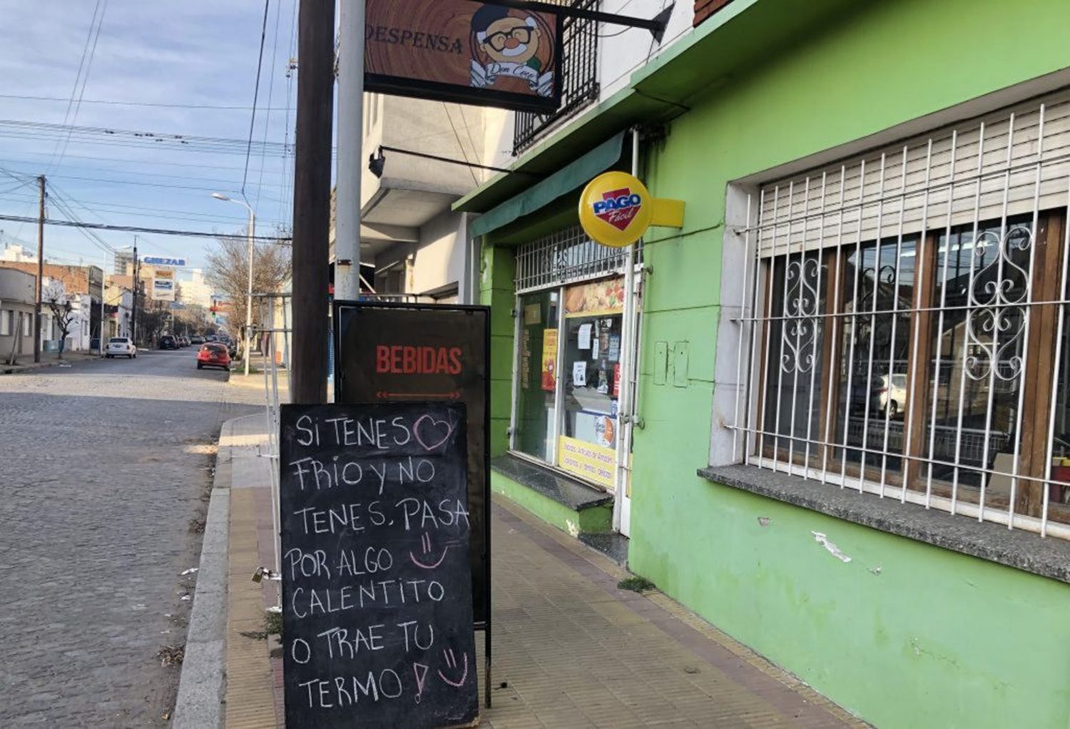 Solidaridad de los vecinos ante el frío tandilense