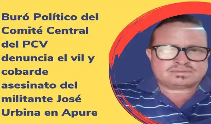 Denuncian asesinato de dirigente del PCV en Apure