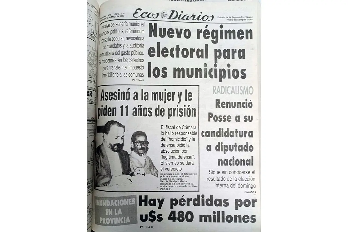 Miércoles 12 de mayo de 1993