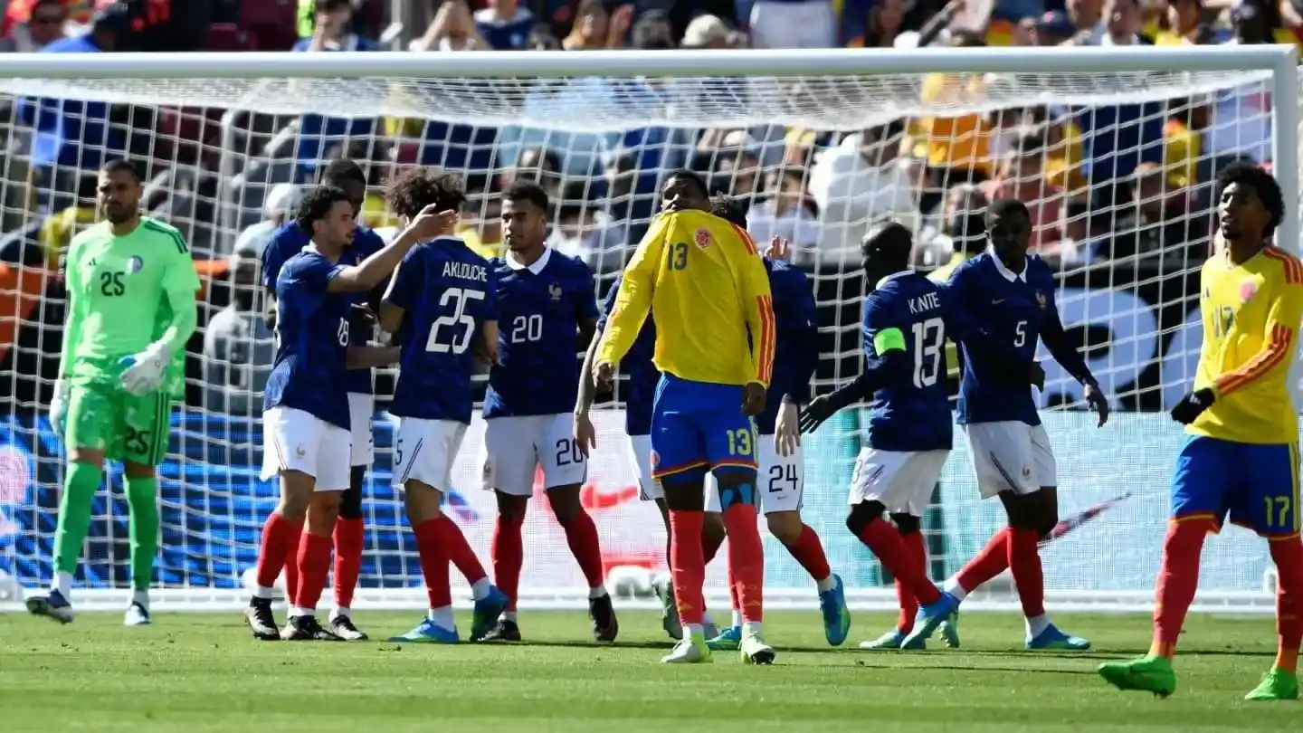 Francia fue demasiado para Colombia