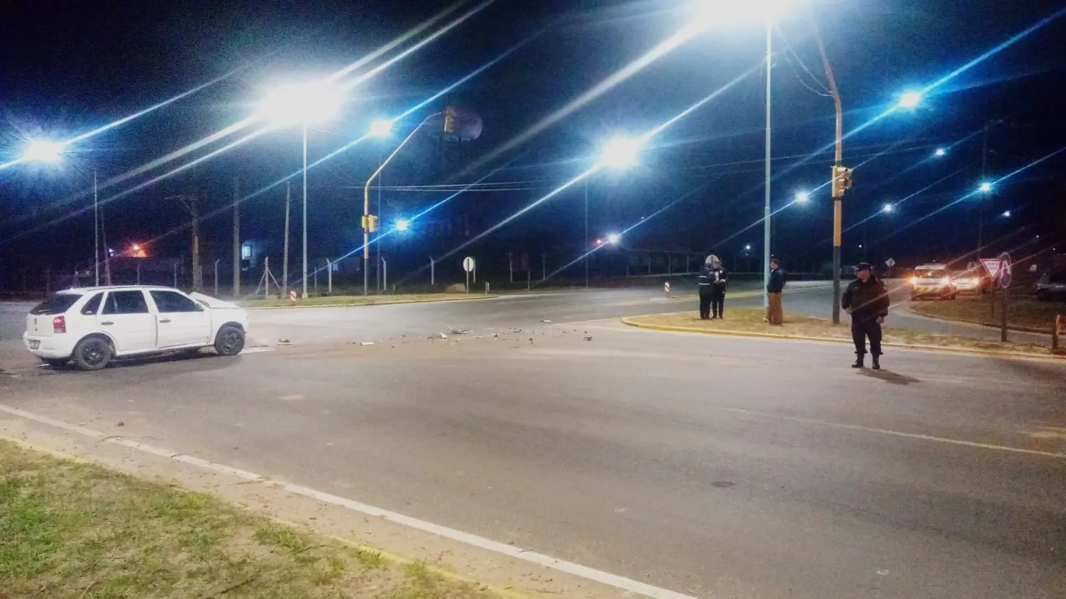 Choque entre dos vehículos en Villa Adela sin personas lesionadas