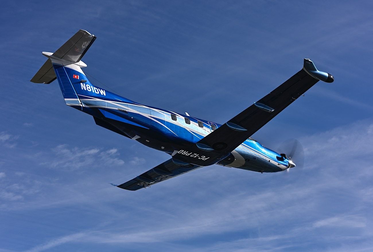 El avión que puede aterrizar solo: Pilatus entrega el primer PC-12 PRO