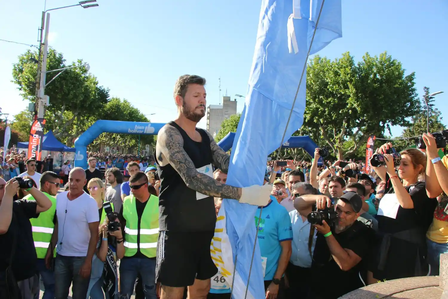 Bolivar: La Maratón "Dino Hugo Tinelli" espera la llegada de miles de atletas