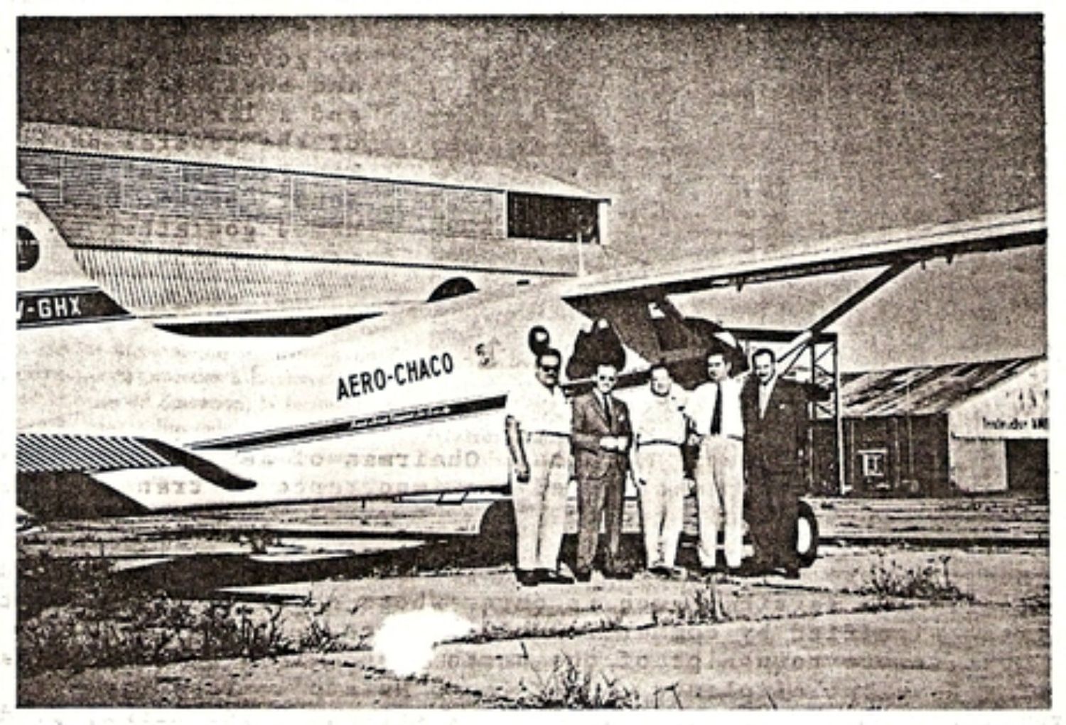 #TBT: Aerochaco routes and flights in 1962