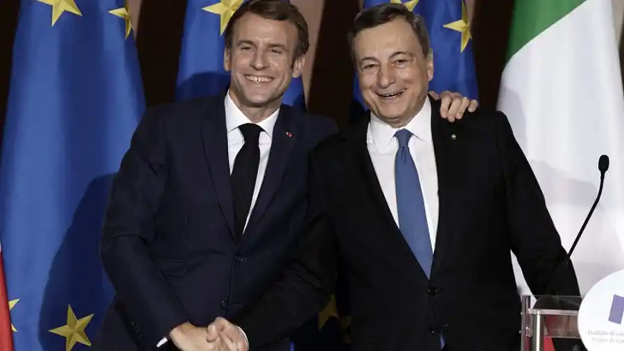 Italia y Francia firmaron un tratado bilateral