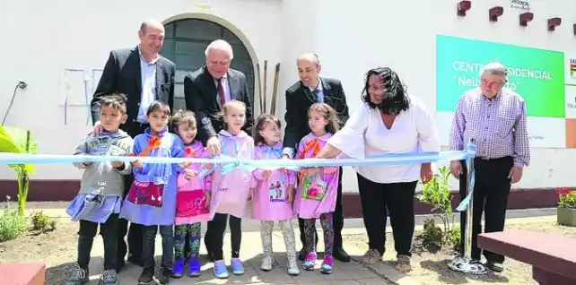 Inauguraron la Casa de Alojamiento para Niños de Máximo Paz
