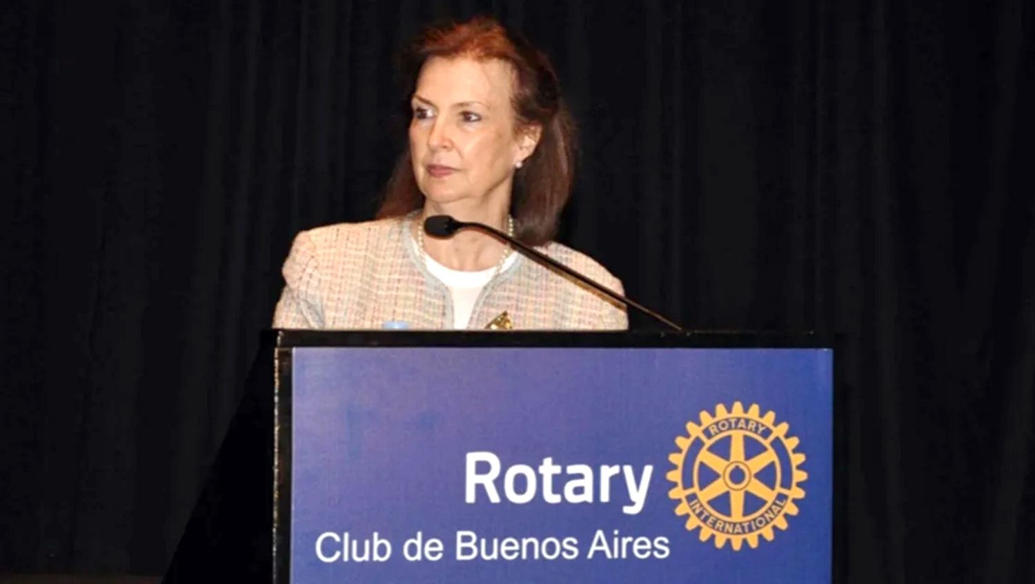 La canciller Diana Mondino