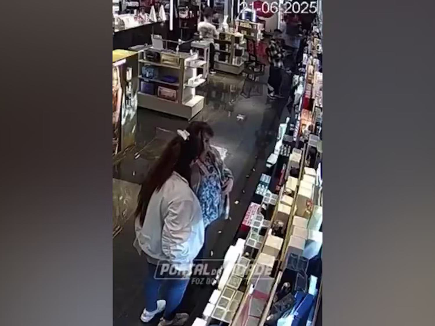 Robo en un free shop de Brasil: identifican a cuatro argentinos como autores
