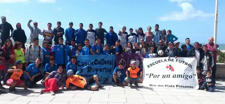 El barrio Las Heras, campeón del fútbol callejero