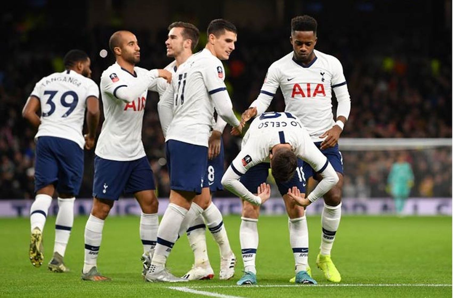 Sello argento: con goles de Lo Celso y Lamela, Tottenham se impuso ante Middlesbrough