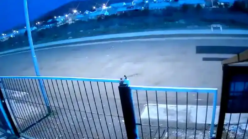 Se hizo de día en plena madrugada