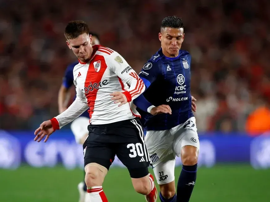 Después de casi dos años. River y Talleres se enfrentarán desde las 20 por la Supercopa Internacional 2023 en Paraguay. Crédito: Cristina Sille/Reuters