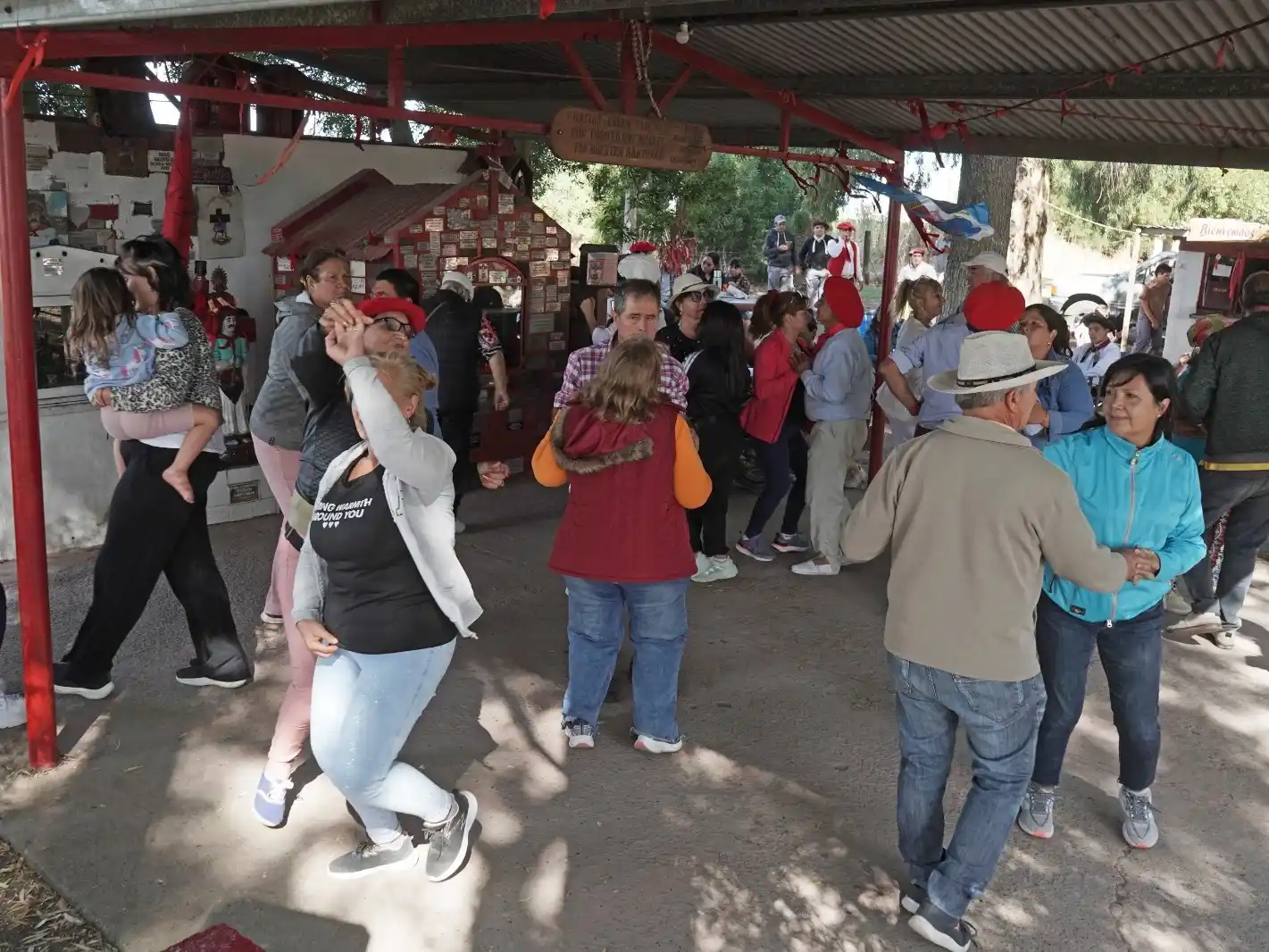 Celebración. A puro chamamé y fe en el día del santo popular