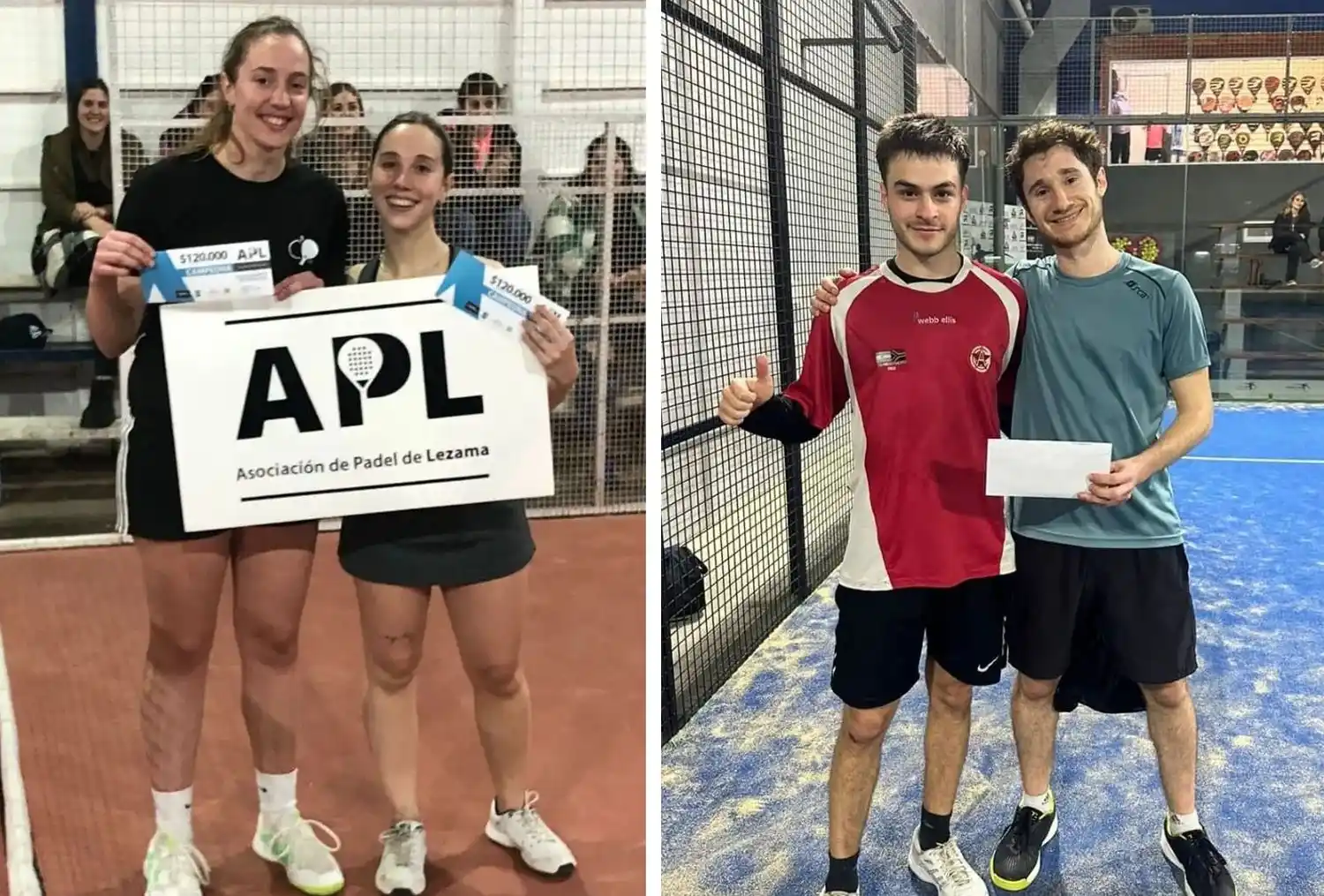 Éxito del pádel chascomunense en diversos torneos del fin de semana