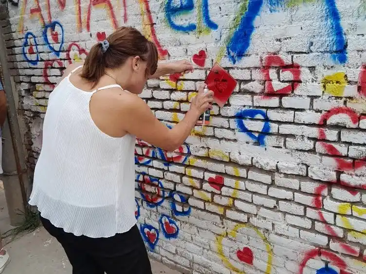Realizan mural conmemorativo por el Día Mundial del Agua