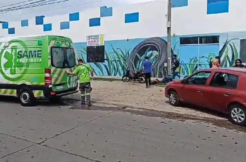 Una menor sufrió una fractura de fémur por accidente en Constitución