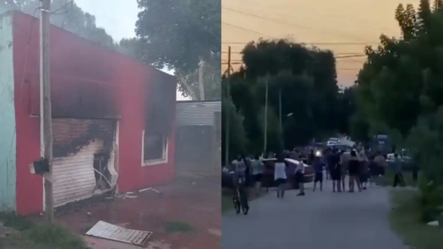 El trágico incendio ocurrió en la localidad de Los Hornos. (Foto: gentileza El Norte - @hechosanderechos)