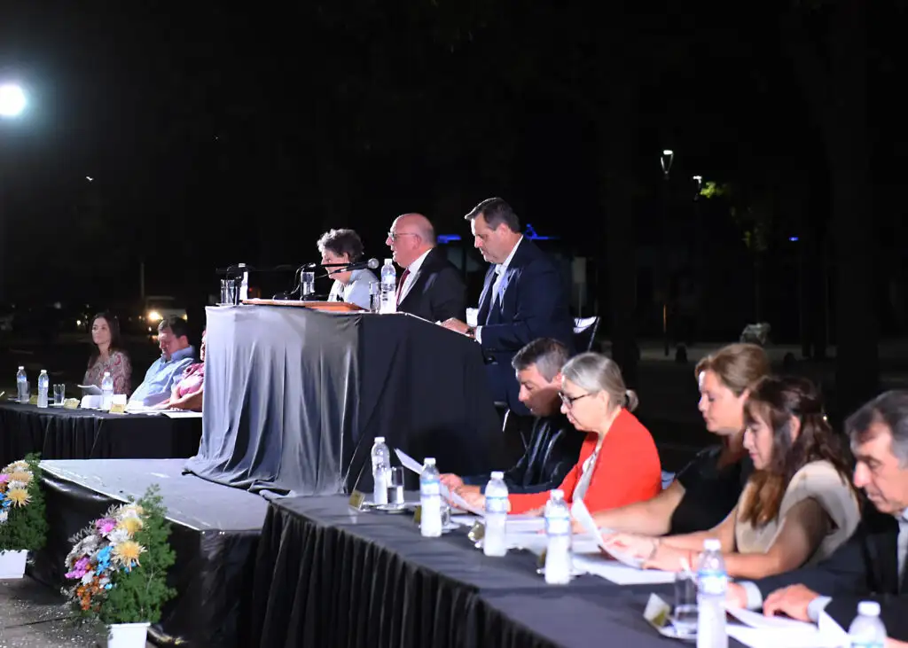Cerutti dio el discurso de apertura del Período de Sesiones Ordinarias del Concejo Deliberante