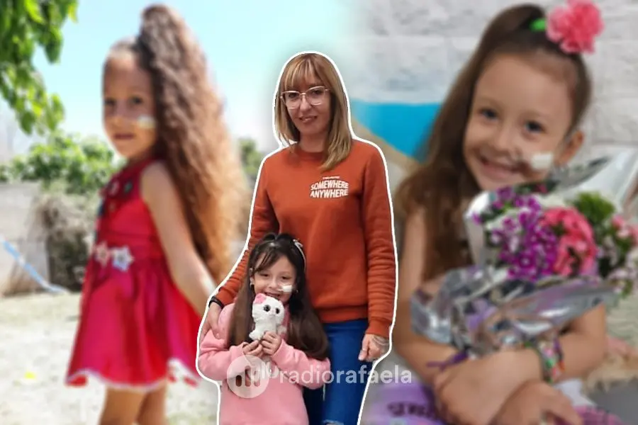 Nirvana, a sus 6 años, sigue peleando contra la escoliosis congénita severa y necesita la ayuda de todos
