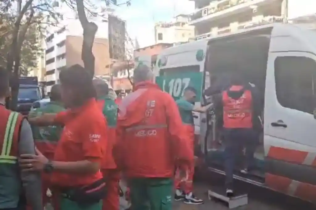 Personas intoxicadas con gas pimienta