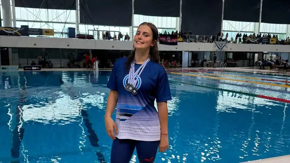 Castillo fue triple medallista.