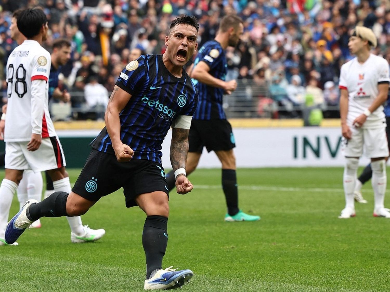 Por Lautaro y Carboni, Inter logró una agónica victoria en el Mundial de Clubes
