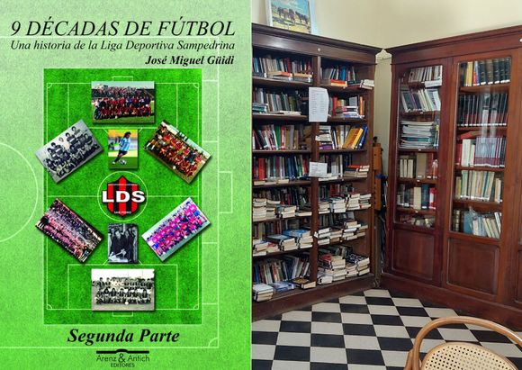 José Miguel Güidi presenta: “9 décadas de fútbol: una historia de La Liga Deportiva Sampedrina” en la Biblioteca