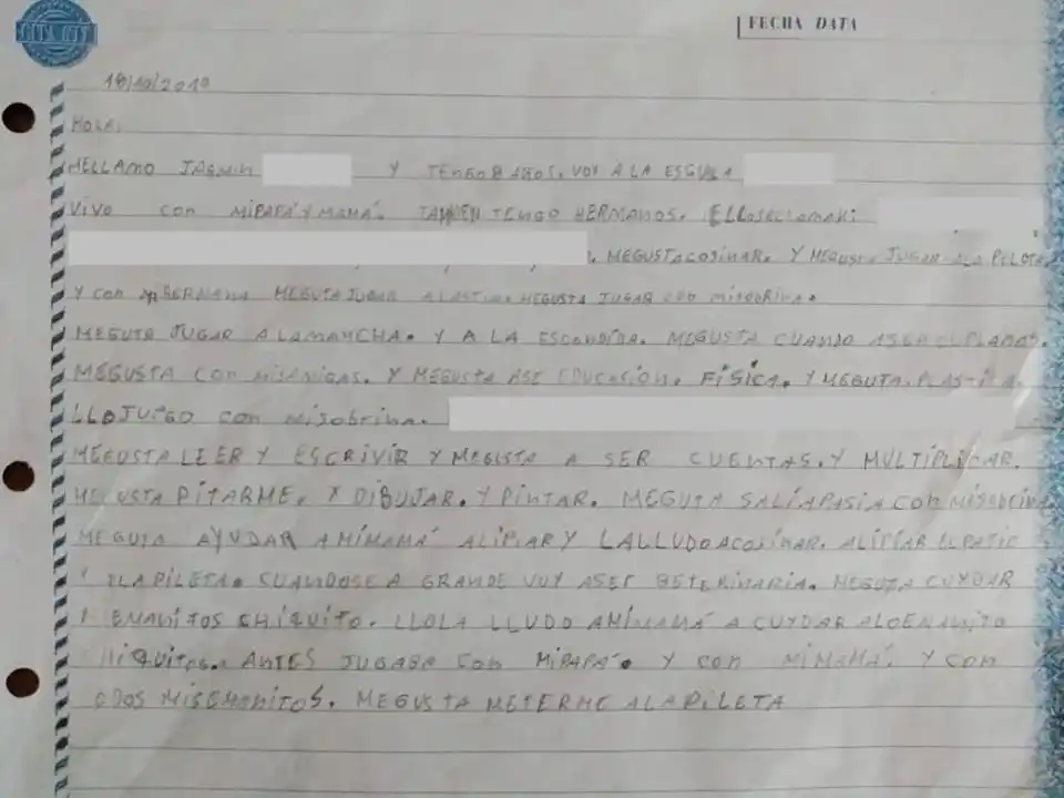 Desde FonBec buscan un padrino para que Jazmín pueda estudiar Ciencias Veterinarias