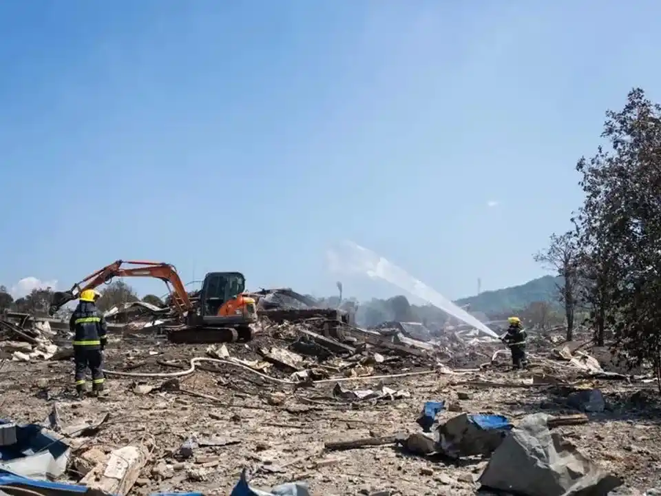 Trágica explosión en una fábrica de China