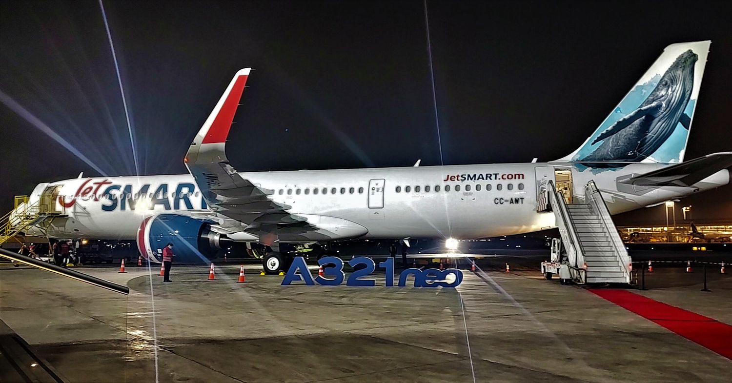 Fotogalería: El primer Airbus A321neo de JetSMART