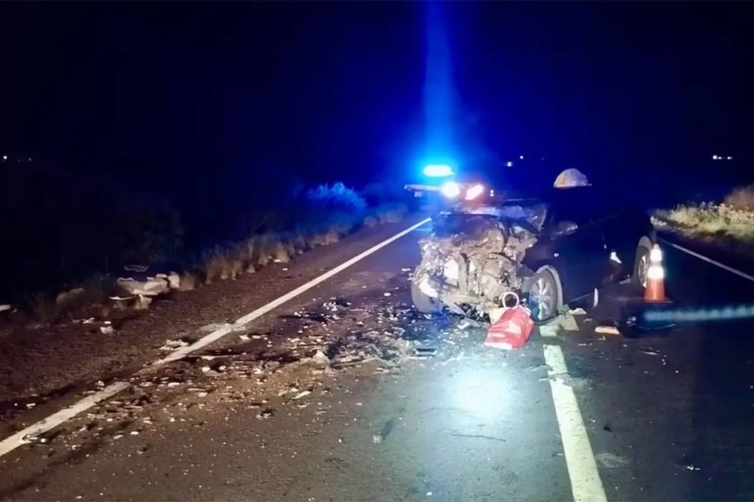 Nueva tragedia de argentinos en Brasil: murieron tres personas en un brutal choque