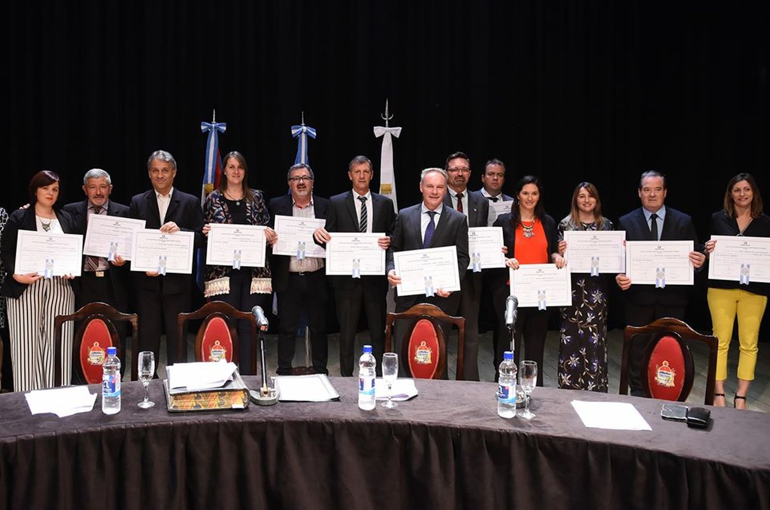 Se proclamaron las autoridades electas del departamento Paraná