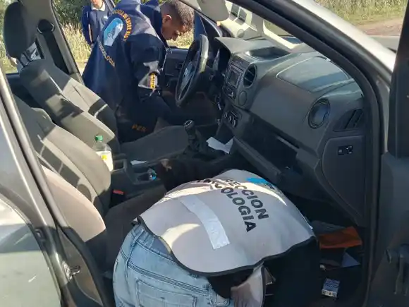 Operativo "Ruta Segura": secuestran marihuana en un control policial en San Salvador