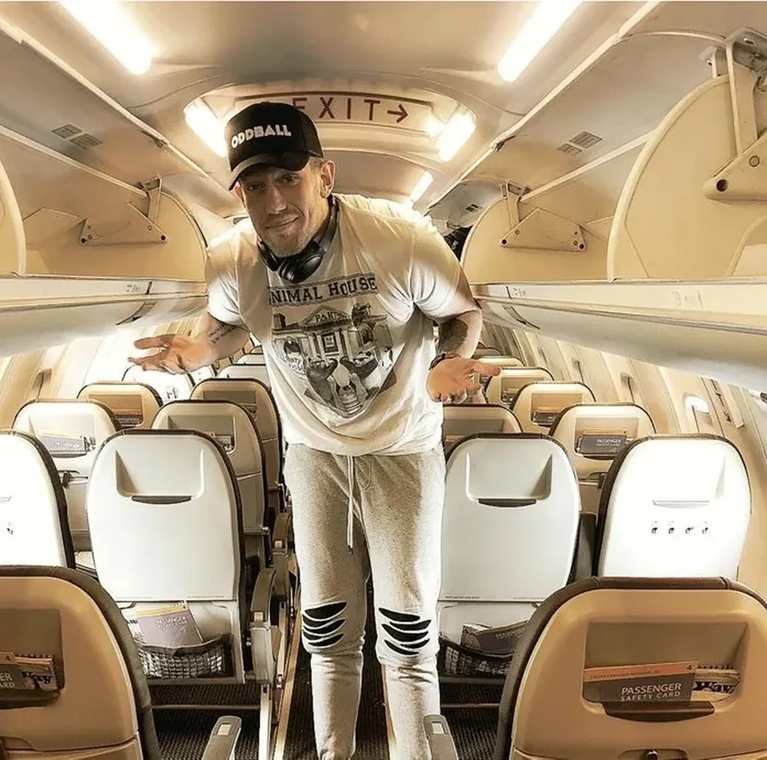 Alto en avión