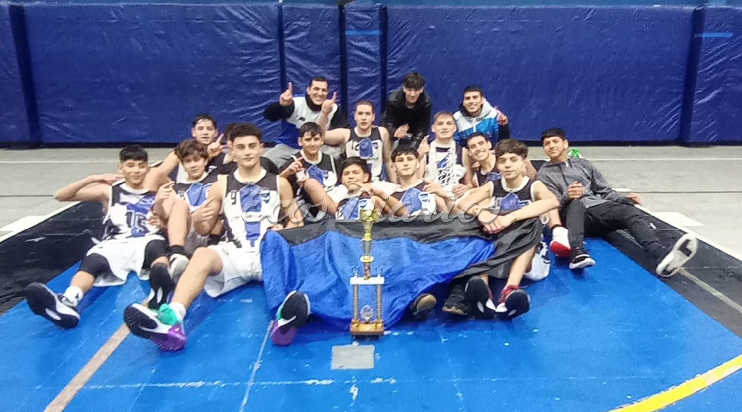 Equipo de Villa del Parque. Campeón de la categoría U-15