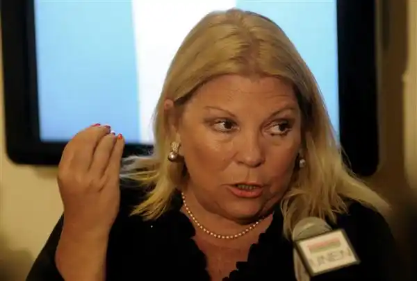 Carrió sobre la designación de Capitanich:  "Cristina eligió sucesor"
