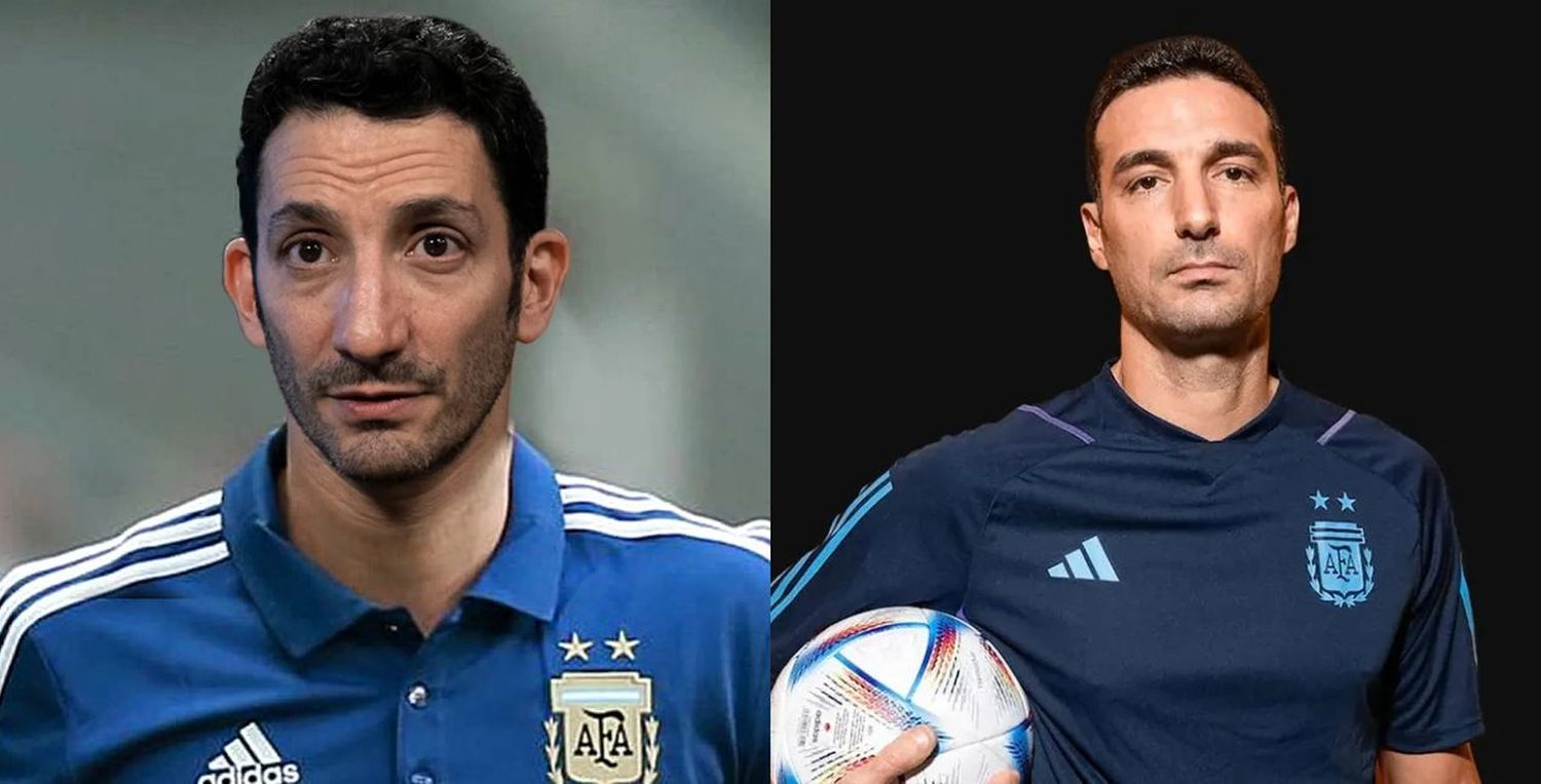 ¿Juan Minujín será Lionel Scaloni en la serie de Qatar 2022?