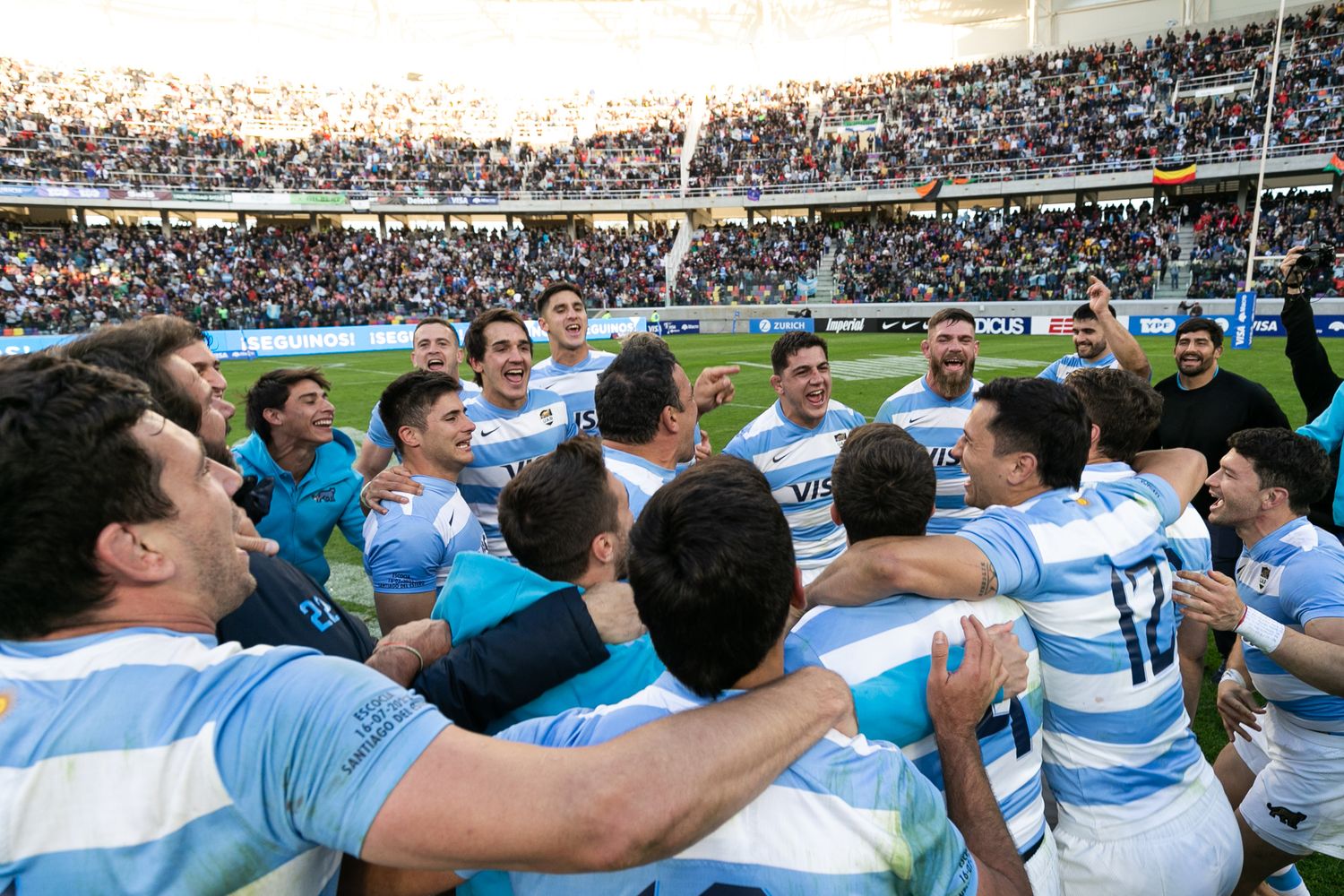 Rodrigo Bruni, en el banco de Los Pumas