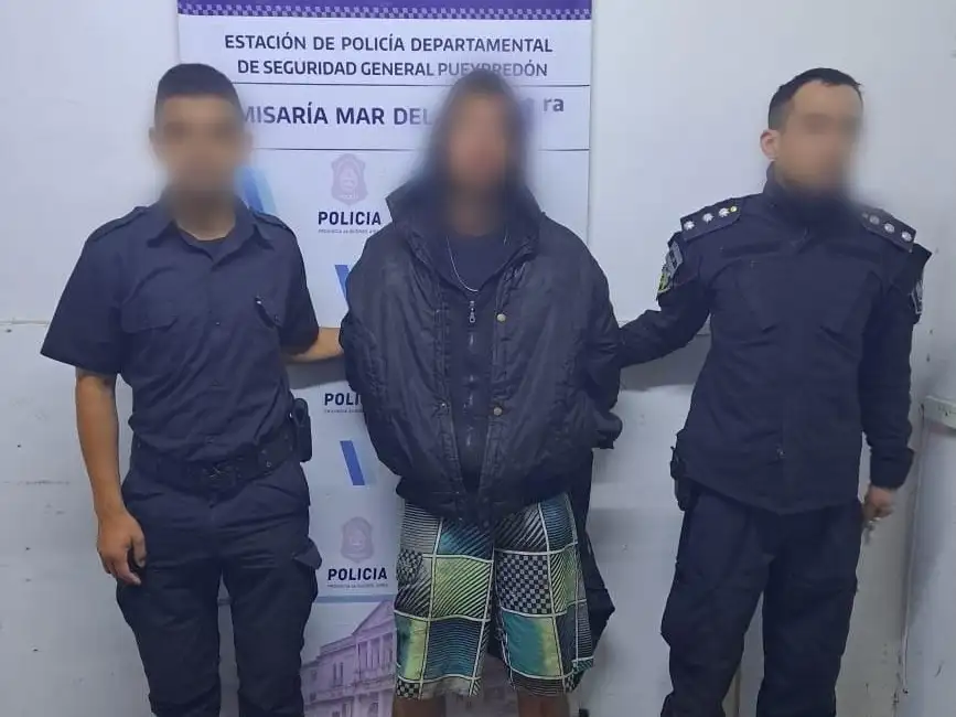 La persecución culminó en Plaza Rocha.